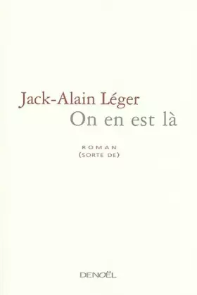 Couverture du produit · On en est là