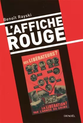 Couverture du produit · L'Affiche rouge