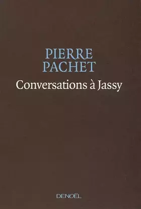Couverture du produit · Conversations à Jassy
