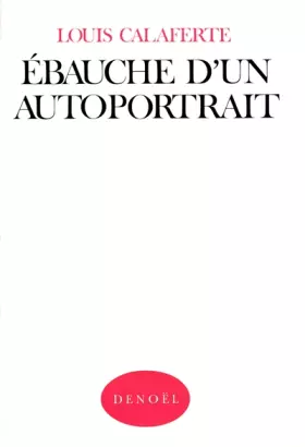 Couverture du produit · Ebauche d'un autoportrait