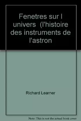 Couverture du produit · Fenetres sur l'univers