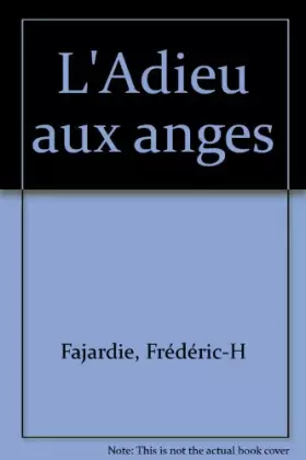 Couverture du produit · L'Adieu aux anges