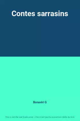Couverture du produit · Contes sarrasins