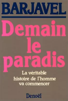 Couverture du produit · Demain le Paradis