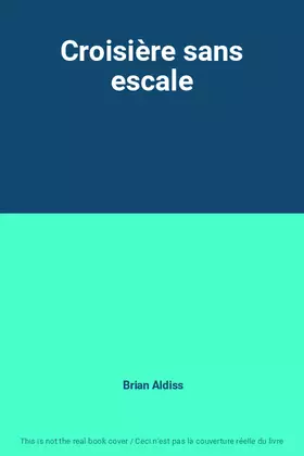 Couverture du produit · Croisière sans escale