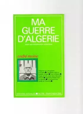 Couverture du produit · Ma guerre d'Algérie