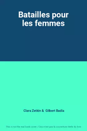 Couverture du produit · Batailles pour les femmes