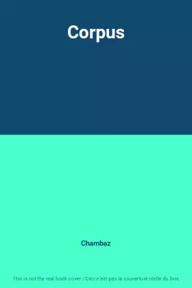 Couverture du produit · Corpus