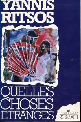 Couverture du produit · Quelles choses etranges