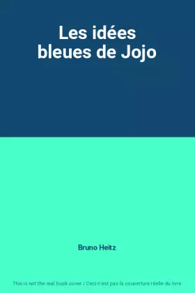 Couverture du produit · Les idées bleues de Jojo
