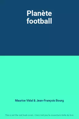Couverture du produit · Planète football