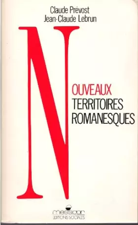 Couverture du produit · Nouveaux territoires romanesques