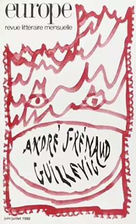 Couverture du produit · André Frénaud-Guillevic, numéro 734-735