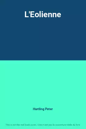 Couverture du produit · L'Eolienne