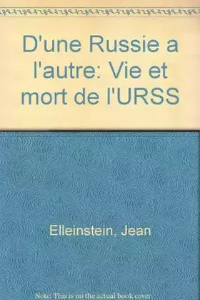 Couverture du produit · D'une Russie à l'autre