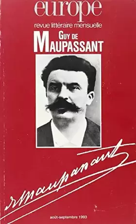 Couverture du produit · Guy de Maupassant, numéro 772-773