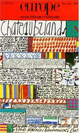 Couverture du produit · Chateaubriand, numéro 775-776
