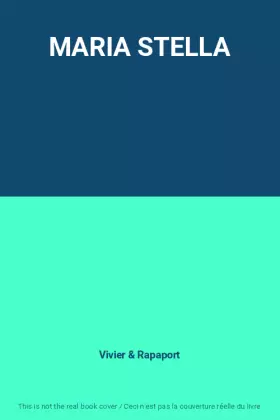 Couverture du produit · MARIA STELLA
