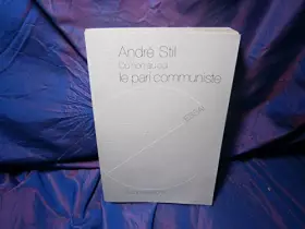 Couverture du produit · Le pari communiste