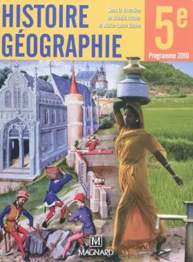 Couverture du produit · Histoire Géographie 5e : Manuel élève