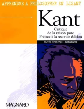Couverture du produit · Apprendre à philosopher en lisant Kant
