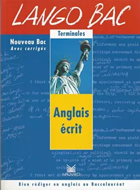 Couverture du produit · Anglais écrit, langobac