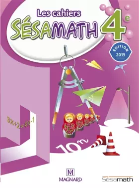 Couverture du produit · Les cahiers Sésamath 4e : Cahier élève