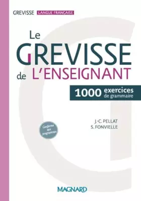 Couverture du produit · Le Grevisse de l'enseignant - 1000 exercices de grammaire