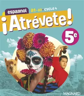 Couverture du produit · ¡Atrévete! Espagnol 5e (2022) - Manuel élève