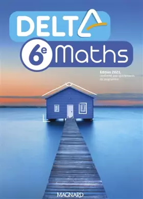 Couverture du produit · Delta Maths 6e (2021) - Manuel élève
