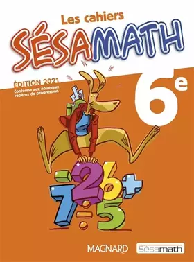 Couverture du produit · Sésamath 6e (2021) - Cahier élève