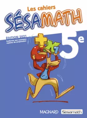 Couverture du produit · Sésamath 5e (2021) - Cahier élève