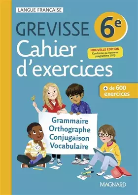 Couverture du produit · Cahier Grevisse 6e (2025)