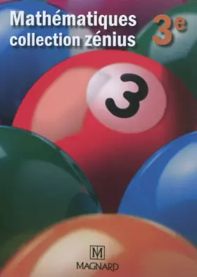 Couverture du produit · Mathématiques 3e : Manuel élève