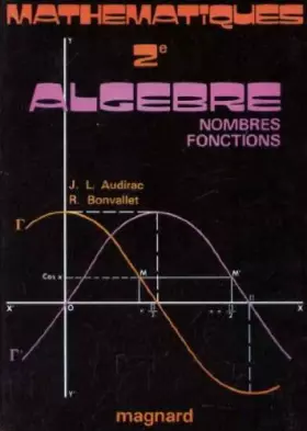 Couverture du produit · Algebre / nombres, fonctions / 2)(, programme 1981