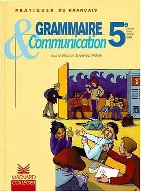 Couverture du produit · Grammaire et communication 5e, livret élève