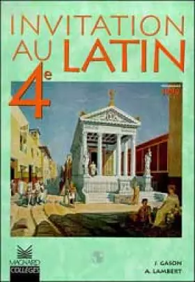 Couverture du produit · Invitation au latin 4e