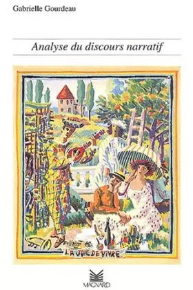 Couverture du produit · Analyse du discours narratif