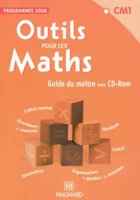 Couverture du produit · Outils pour les Maths CM1 : Guide du maître (1Cédérom)