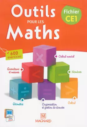 Couverture du produit · Outils pour les maths CE1 : Fichier de l'élève