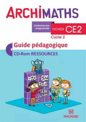 Couverture du produit · Archimaths CE2 (2018) - Version fichier - Guide pédagogique avec CD-Rom