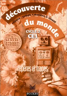 Couverture du produit · Cahier repères et traces CE1