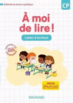 Couverture du produit · À moi de lire ! CP (2024) - Cahier d'écriture