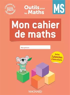 Couverture du produit · Outils pour les Maths MS (2025) - Cahier
