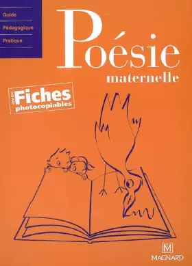 Couverture du produit · Poésie maternelle