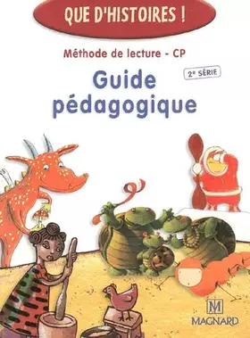 Couverture du produit · Méthode de lecture CP: Guide pédagogique 2e série