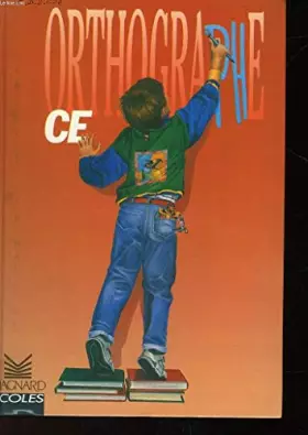 Couverture du produit · Orthographe, CE