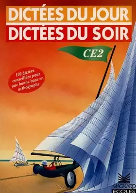 Couverture du produit · Dictées CE2