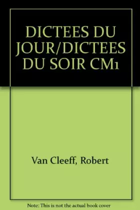 Couverture du produit · Dictées CM1