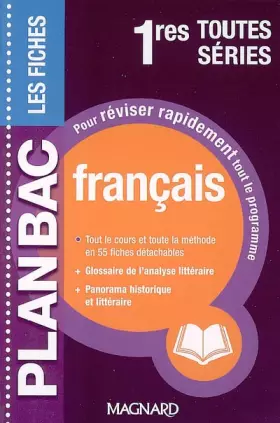 Couverture du produit · Français 1res toutes séries